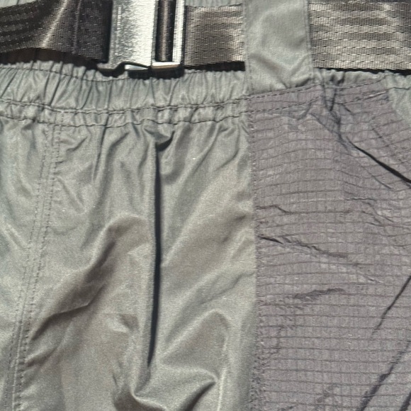 Nike sportswear belted swoosh jogger windbreaker pants XL black CJ3776-010 - Picture 5 of 8